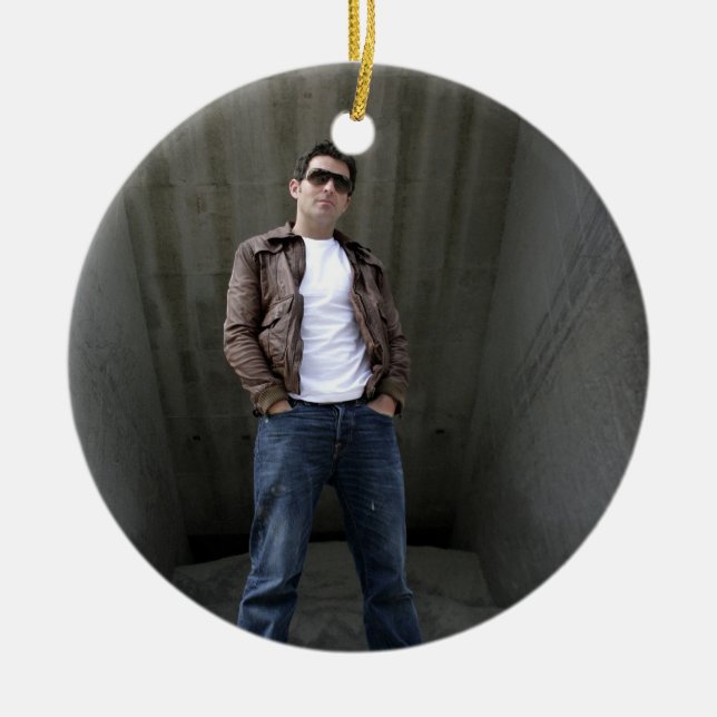 Ryan Kelly musik - prydnad - lager Julgransprydnad Keramik (Framsidan)