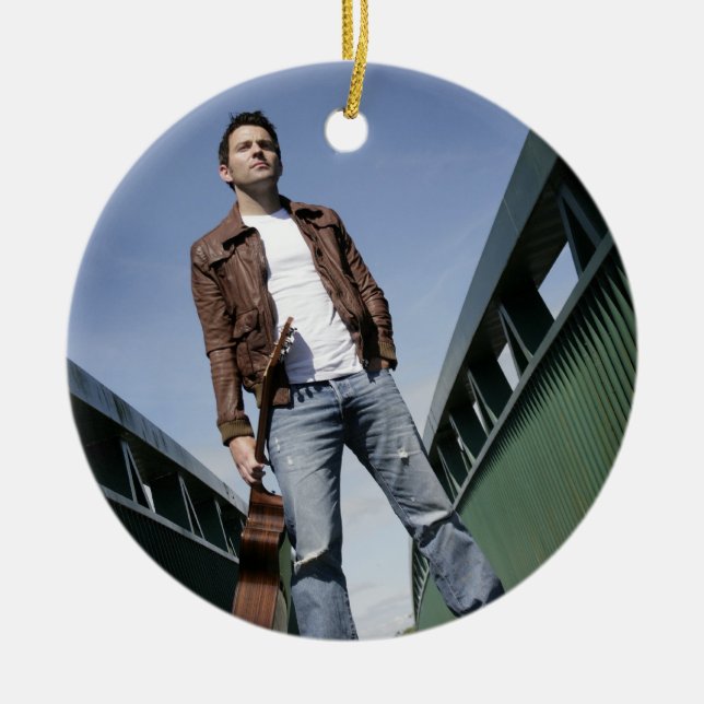 Ryan Kelly musik - prydnad - överbrygga Julgransprydnad Keramik (Framsidan)