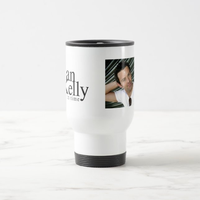 Ryan Kelly musik - travel mug - grönt Resemugg (Center)
