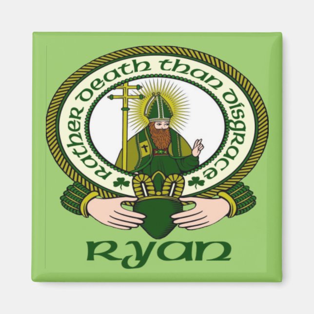 Ryan Klan Motto Magnet (Framsidan)