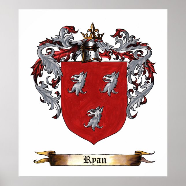 Ryan Shield of Arm Poster (Framsidan)