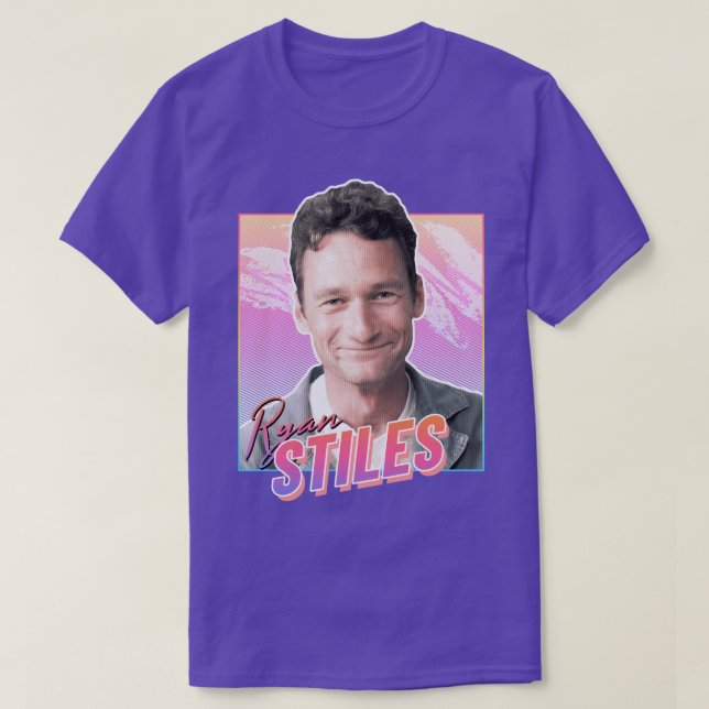 Ryan Stiles 80s-design T Shirt (Design framsida)