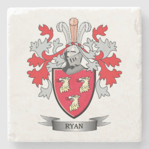 Ryan vapensköld stenunderlägg