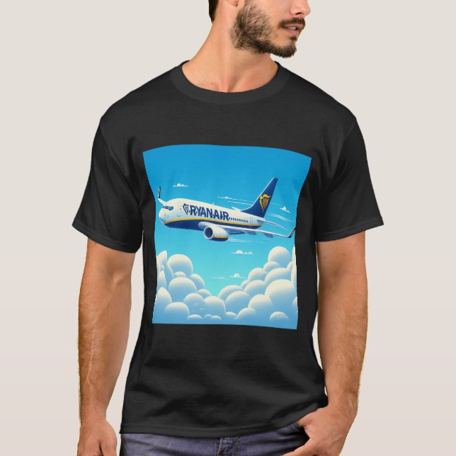 Ryanair 737-800 t shirt (Framsida)