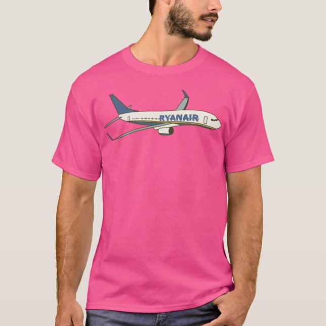 Ryanair Flygplan T Shirt (Framsida)