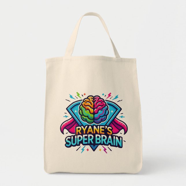 Ryane's Toppen Brain - tote bag Tygkasse (Framsidan)
