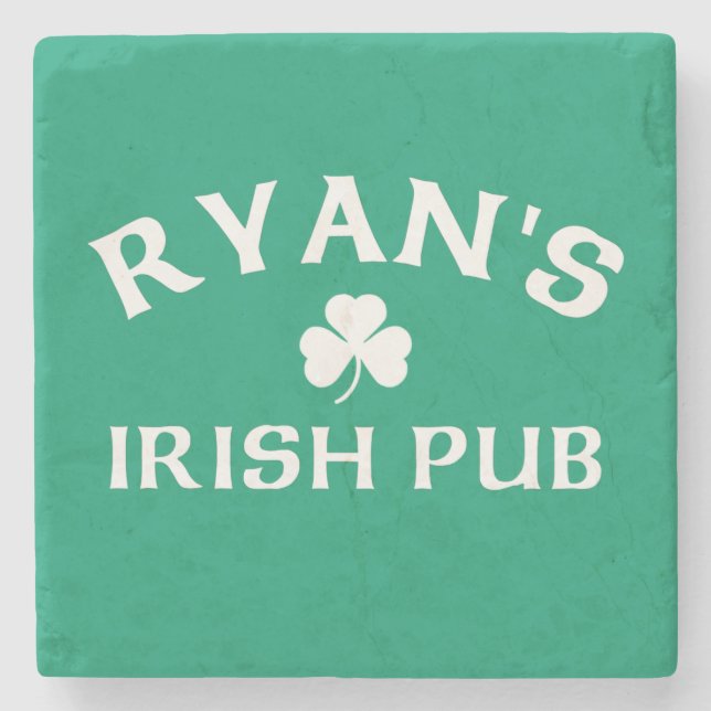 Ryans irländska pub  stenunderlägg (Framsidan)