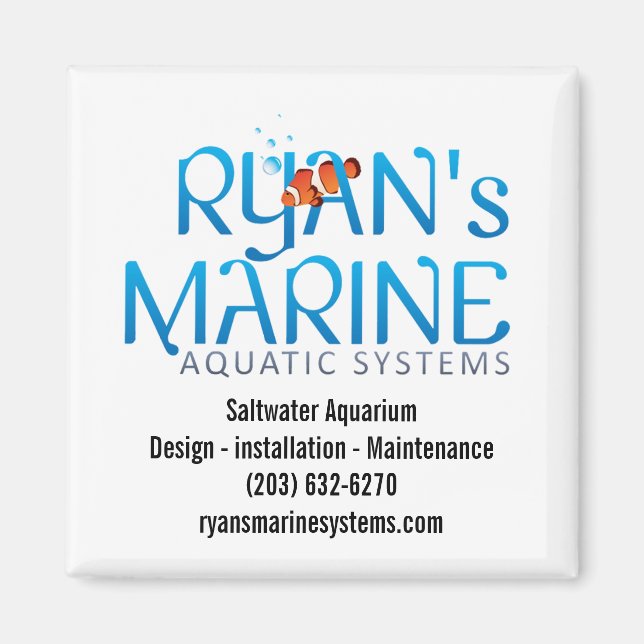 Ryans marina magnet (Framsidan)