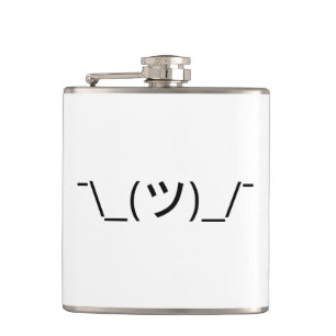 Rycka på axlarna Emoticon¯ \ japanen Kaomoji fö Fickplunta