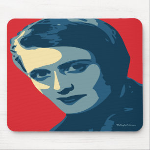 Ryckt på axlarna Ayn Rand -: OHP Mousepad Musmatta