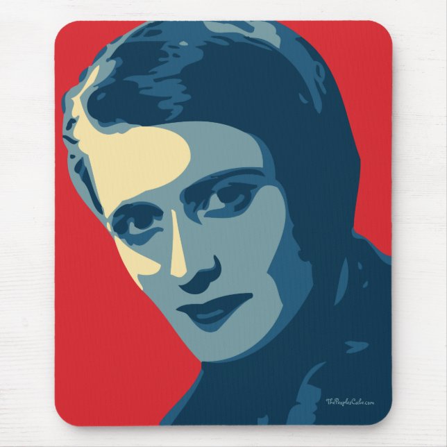 Ryckt på axlarna Ayn Rand -: OHP Mousepad Musmatta (Framsidan)