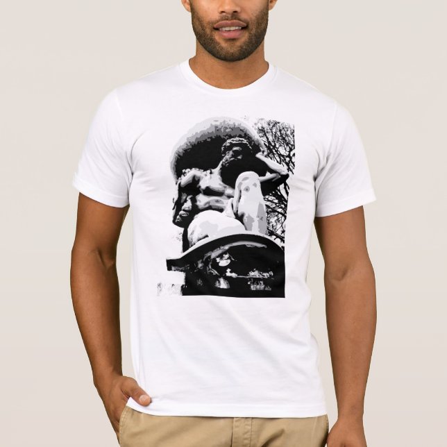 Ryckt på axlarna kartbok t shirt (Framsida)