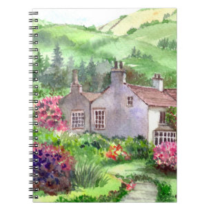 Rydal Mount, William Wordsworth's Home Anteckningsbok Med Spiral