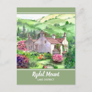 Rydal Mount, William Wordsworth's Home Vykort