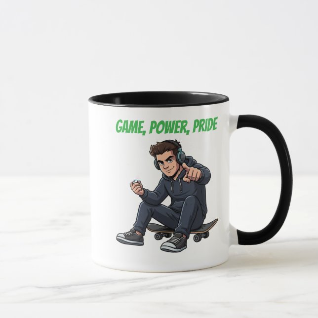 Ryder Game Power Pride Mugg – Urban Gamer Stil (Höger)