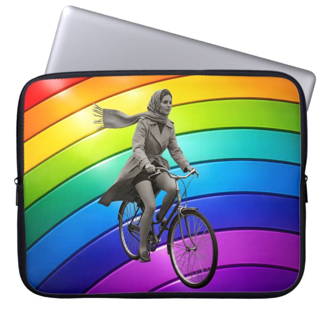 Ryder retro pop art laptopsleeve de laptop fodral (Framsidan)