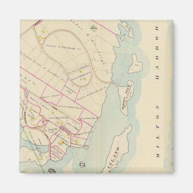 Rye, New York Magnet (Framsidan)