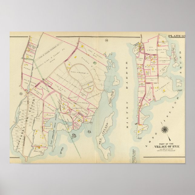 Rye, New York Poster (Framsidan)