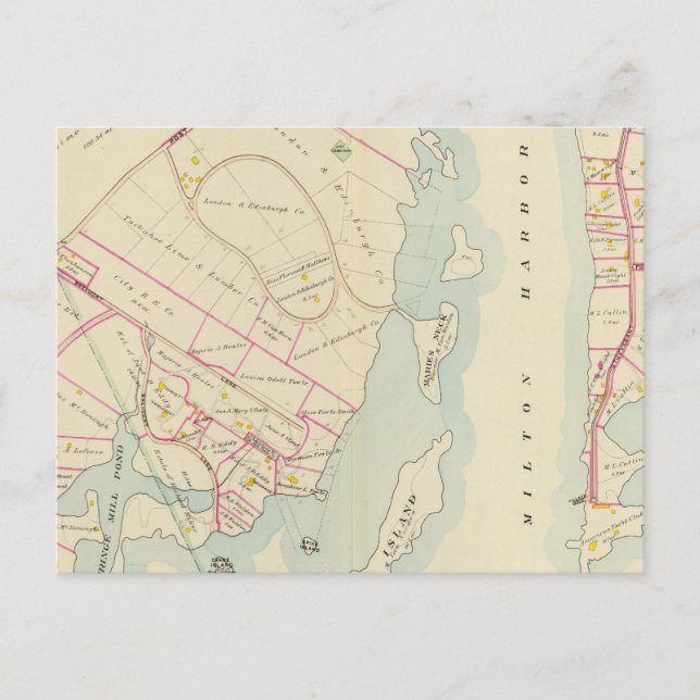 Rye, New York Vykort (Framsida)