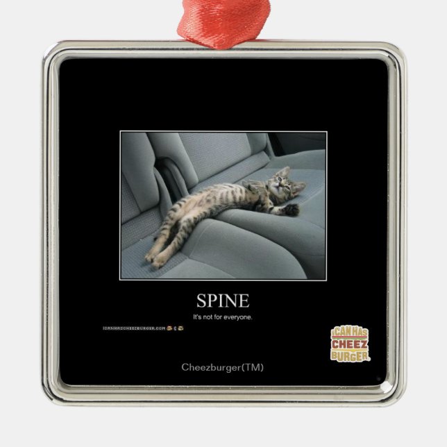 Rygg Julgransprydnad Metall (Framsidan)