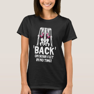 Rygg kirurgi Recovery Scoliosis Brace Back Pain Re T Shirt