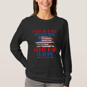 Rygg Mot Rygg Obesegrade Världskrigsmästare 4:e Ju T Shirt
