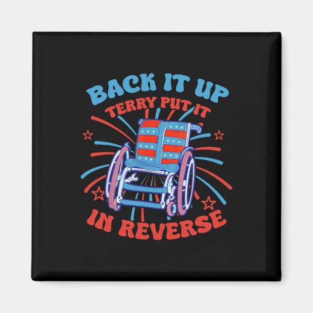 Rygg upp det, Terry satte det i omvänt fyrverkeri  Magnet (Framsidan)