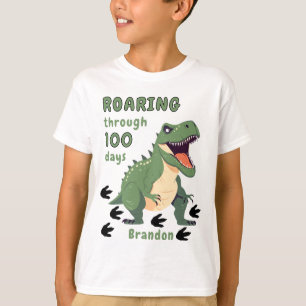 Ryggande 100 dagar av skola T-Shirt
