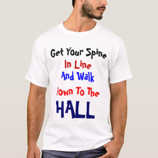 Ryggen fodrar in T-tröja T-shirt