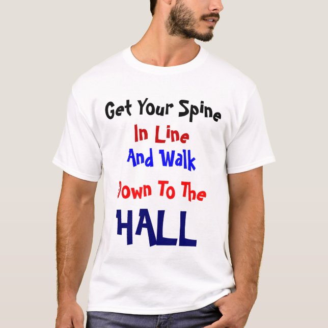 Ryggen fodrar in T-tröja T-shirt (Framsida)