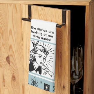 Rygghandduk för halvsekel kökshandduk