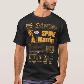 Ryggkrigare Tethered Spinal Cord Syndrome Tsc Gi T Shirt