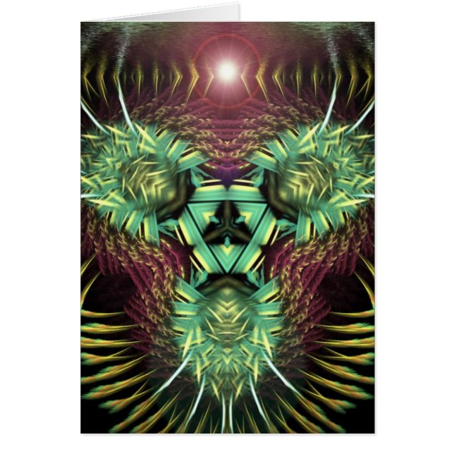 ryggmärgskort hälsningskort (Framsidan)