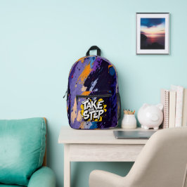 ryggpaket med barn vattenfärg back to school moder