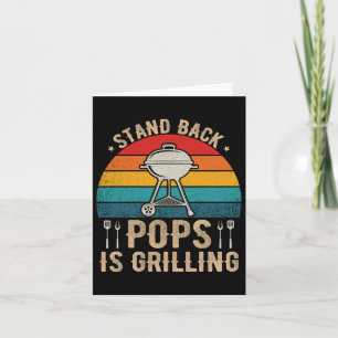 Ryggproppar är grillar Bbq Älskare Fars dag Kort
