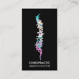 Ryggradskota, ortopedisk doktor-kropraktik visitkort