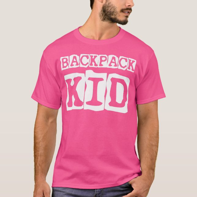 ryggsäck Kid - Gift Hiking Idea Mountain Nature Mo T Shirt (Framsida)