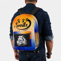 ryggsäck vattenfärgssöt rosa söt-skola