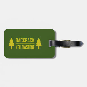 ryggsäck Yellowstone Bagagebricka