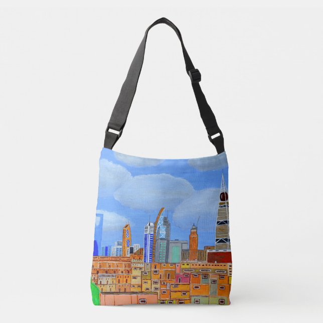 Ryjadh, Saudiarabien Crossbody Bag Axelväska (Framsida)