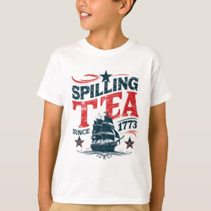 Rykta ut Te Sidan 1773 Roligt 4:e Juli T Shirt