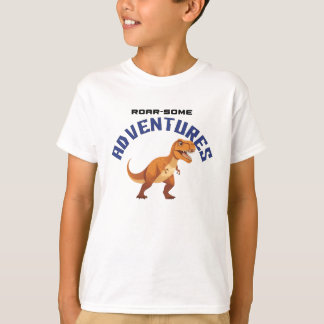 Rykte med dinosaurier: Coola T-shirts för barn