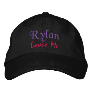Rylan Kärlek Me Embroiderade Namn Hat / Cap Broderad Keps