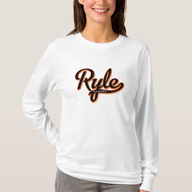Ryle High School Dam Script Mode Sweatshirt T-shirt (Framsida)