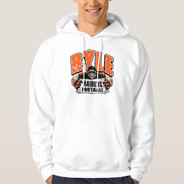 Ryle Raiders Football Sweatshirt (Framsida)