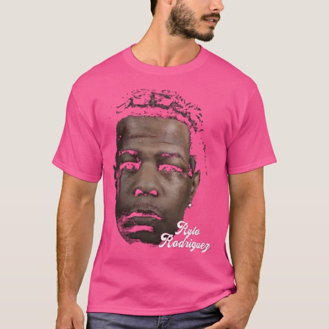 Rylo Rodriguez Big Ansikte T Shirt (Framsida)