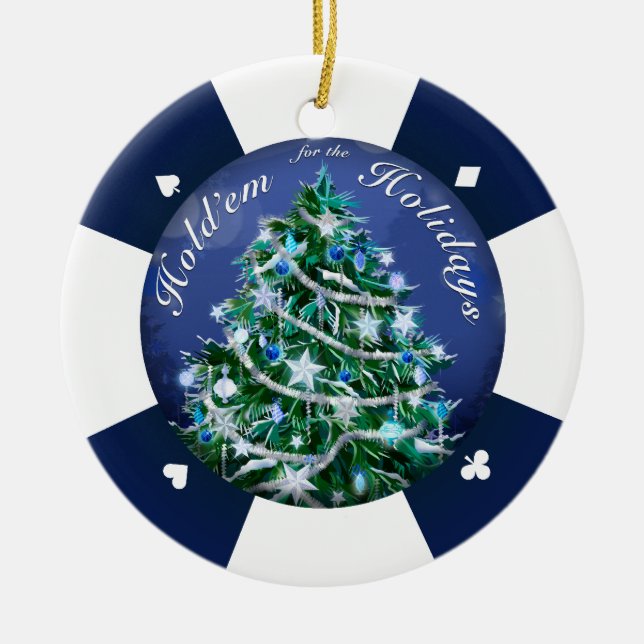 Rym dem för helgdagar julgransprydnad keramik (Framsidan)