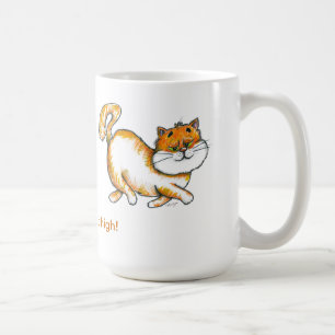 Rym det för kattkaffe för kicken den kungliga kaffemugg