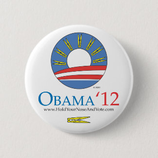 Rym din näsa och rösta Obama 2012 knäppas Knapp