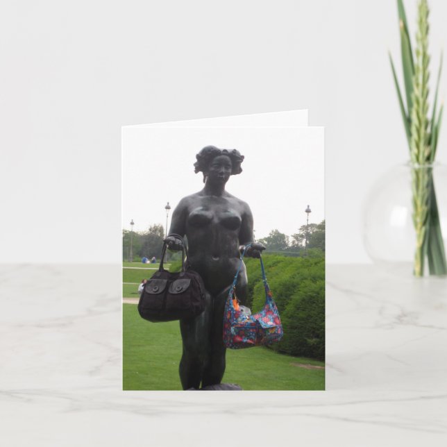 Rym mitt hänger lös behar? ~-hälsningen/noterar kort (Framsida)